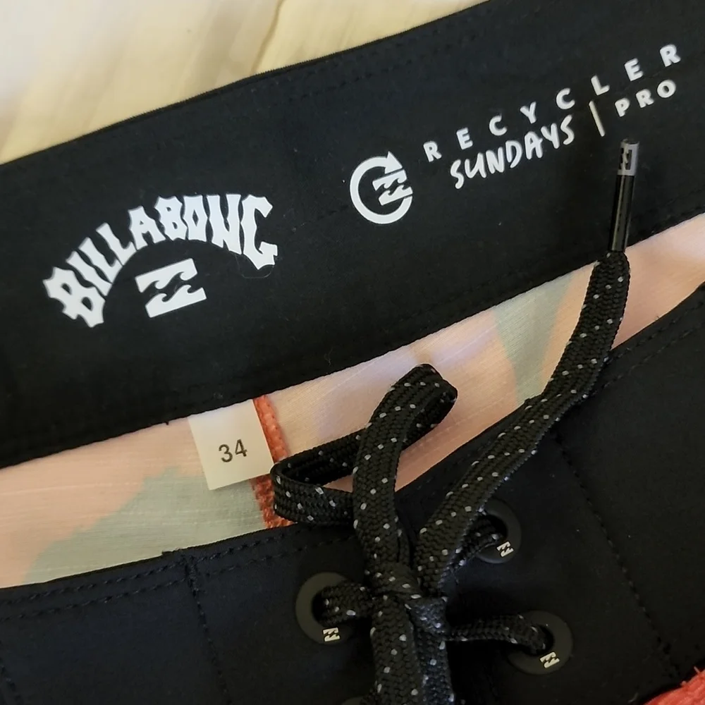 Billabong Boardshorts Orange Size 34